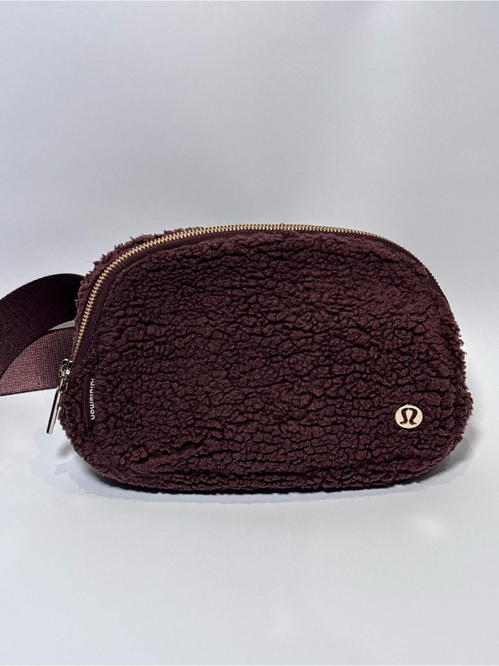 lululemon athletica Dark Burgundy Sherpa Crossbody Bag